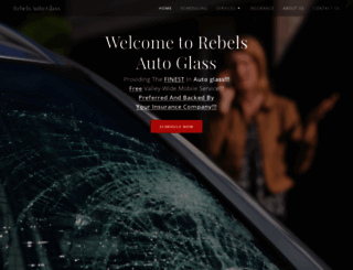 rebelsautoglass.com screenshot