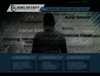 rebelsecurity.net screenshot