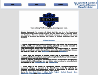 rebelwithacause.com screenshot