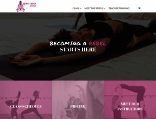 rebelyogafw.com screenshot