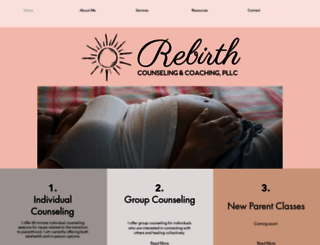 rebirthcounseling.com screenshot