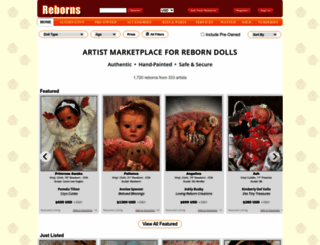 reborns.com screenshot