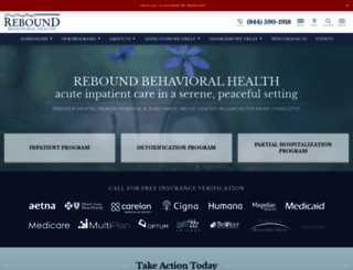 reboundbehavioralhealth.com screenshot