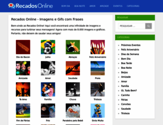 recadosamizade.com screenshot