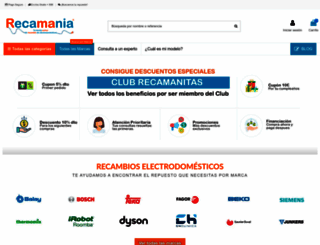 recambiodeelectrodomesticos.com screenshot