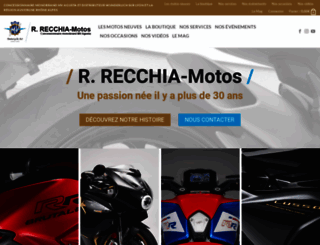 recchia-motos.com screenshot