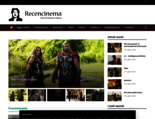 recencinema.it screenshot
