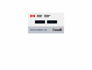 recensement.gc.ca screenshot