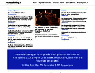 recensiekoning.nl screenshot