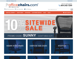 reception-chairs.officechairs.com screenshot