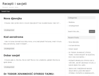 receptisavjeti.com screenshot