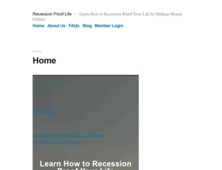 recessionprooflife.com screenshot