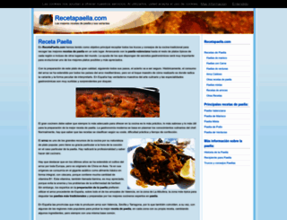 recetapaella.com screenshot