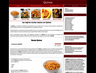 recetaquinoa.com screenshot