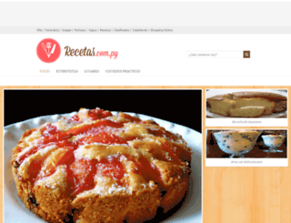 recetas.paraguay.com screenshot