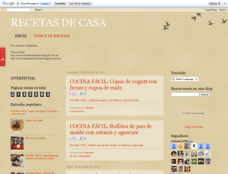 recetasdecasa.net screenshot