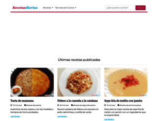 recetasdiarias.com screenshot