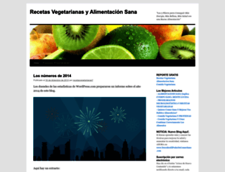 recetasvegetarianas7.wordpress.com screenshot