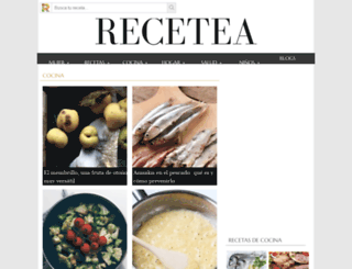 recetea.com screenshot