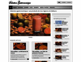 recettes-antillaises.fr screenshot