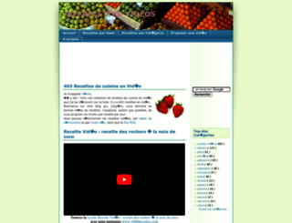 recettes-videos.com screenshot