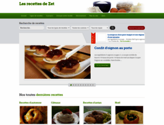 recettes.ameriquebec.net screenshot