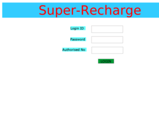 recharge.super-recharge.com screenshot