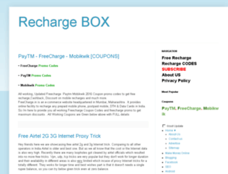 rechargencoupons.com screenshot