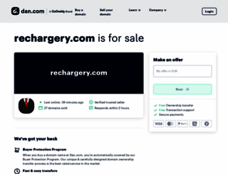 rechargery.com screenshot