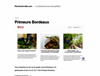 recherche-sites.com screenshot
