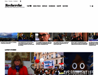 recherche.fr screenshot