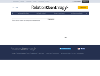 recherche.relationclientmag.fr screenshot