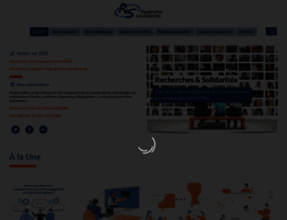 recherches-solidarites.org screenshot