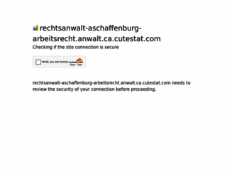 rechtsanwalt-aschaffenburg-arbeitsrecht.anwalt.ca.cutestat.com screenshot