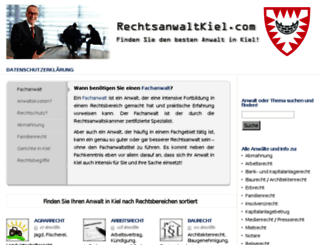 rechtsanwaltkiel.com screenshot