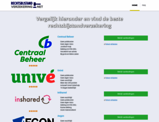 rechtsbijstandverzekering.net screenshot