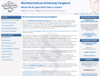 rechtsschutzversicherung.eu screenshot