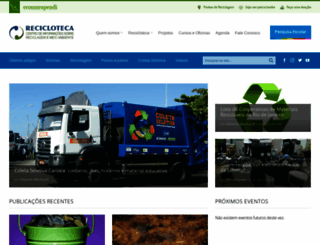 recicloteca.org.br screenshot
