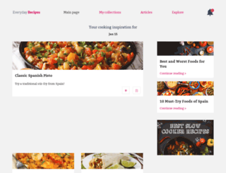 recipe-daily.com screenshot
