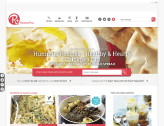 recipes-plus.co.uk screenshot