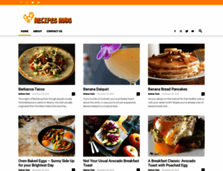 recipeshubs.com screenshot