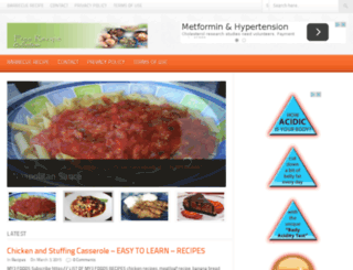 recipesrecipesrecipes.com screenshot