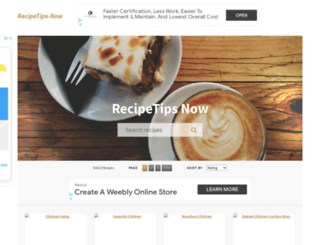 recipetips-now.com screenshot