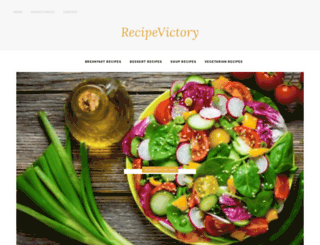 recipevictory.com screenshot