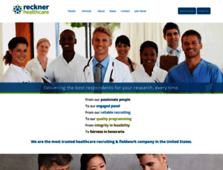 recknerhealthcare.com screenshot