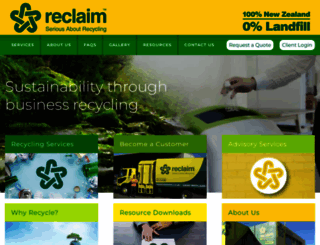 reclaim.co.nz screenshot
