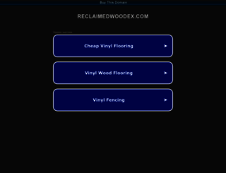 reclaimedwoodex.com screenshot