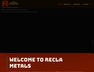 reclametals.com screenshot