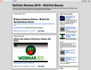 reclick-review.blogspot.com screenshot