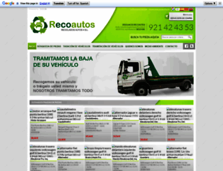 recoautos.com screenshot